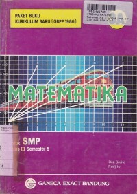 Image of Matematika [Jilid 3a]: untuk SMP Kls. III Sem. 5