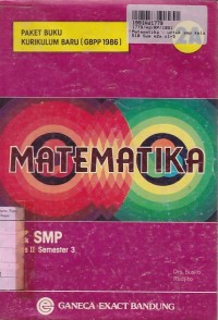 Image of Matematika  [Jilid 2a]: untuk SMP Kls. II Sem. 3 - Kur. GBPP th. 1986