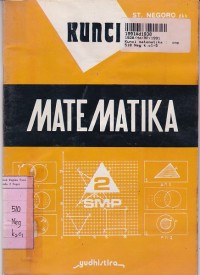 Image of Kunci Matematika: untuk SMP Kls. II