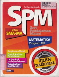 Image of SPM [Seri Pendalaman Materi] Matematika: untuk SMA/MA  Prog. IPS