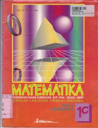 Image of Panduan Belajar Matematika [Jilid 1b]: untuk SLTP Kls. I - Tengah Tahun Kedua Kur. th. 1994