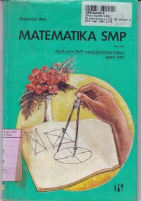 Image of Matematika SMP [Jilid 3b]: untuk Kls. III Kur. GBPP th. 1987