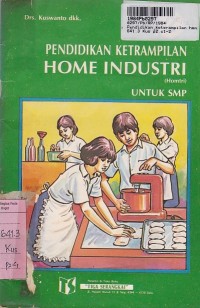 Image of Pendidikan Keterampilan Home Industri [Homtri - Jilid 2]: untuk SMP Kls. II