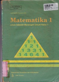 Image of Matematika [Jilid 1]: untuk Sekolah Menengah Umum Kls. I