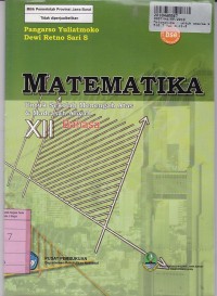 Image of Matematika: untuk  SMA/MA Kls. XII - Program Bahasa
