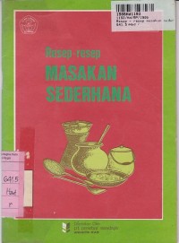 Image of Resep-resep Masakan Sederhana