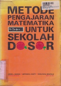 Image of Metode Pengajaran Matematika untuk Sekolah Dasar