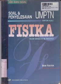 Image of Seri Buku Soal: Soal & Penyelesaian UMPTN Fisika