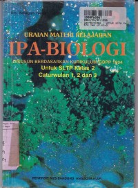 Image of Uraian Mapel IPA - Biologi [Jilid 2]: untuk SLTP Kls. II Cawu 1, 2 & 3 [Kur/GBPP th. 1994]