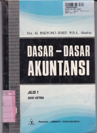 Image of Dasar-dasar Akuntansi [Jilid 1]