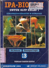 Image of IPA Biologi [Jilid 1b]: untuk SMP Kls. I Tengah Tahun Kedua [Kur. th. 1994]