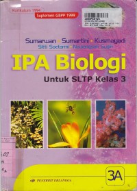 Image of IPA Biologi [Jilid 3a]: untuk SLTP Kls. III [Kur. th. 1994/GBPP th. 1999]
