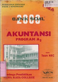 Image of Dua Ribu Bank Soal SMA Akuntansi Program a3