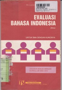 Image of Evaluasi Bahasa Indonesia [Ebia -Jilid 2]: untuk SMA Kls. II