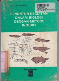 Image of Penuntun Kegiatan dalam Biologi dengan Metode Inquiry