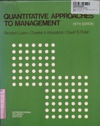 Image of Quantitative Approaches to Management