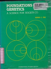 Image of Foundations of Genetics:  a Science for Society