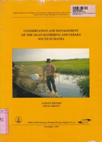 Image of Conservation & Management of the Ogan - Komering & Lebaks South Sumatra