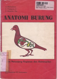 Image of Anatomi Burung: Buku Penunjang Kegitan & Keterampilan