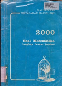 Image of Siap Ebtanas Pendalaman Materi SMP: 2000 Soal Matematika Lengkap dengan Jawaban