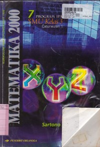 Image of Matematika 200 [Jilid 7] untuk SMU Kls XII Cawu 1  [Kur. th.  1994 GBPP th. 1999]