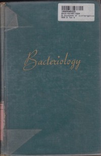 Image of A Textbook of Microorganisms Bacteriology