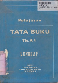 Image of Pelajaran Tata Buku Tingkat a1 [Lengkap]