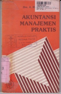 Image of Akuntansi Manajemen Praktis