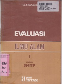 Image of Evaluasi Ilmu Alam [Jld 1]: untuk SMTP Kls. I