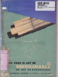 Image of Hoe Werk Ik Met de Rekenliniaal en Met de Rekenschijf?