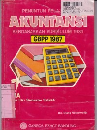 Image of Penuntun Pelajaran Akuntansi: untuk SMA Kls. IIa3 Sem. 3 & 4 [Kur. th. 1984]