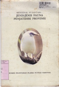 Image of Mengenal Nusantara: Jenis-jenis Fauna Penjatidiri Provinsi