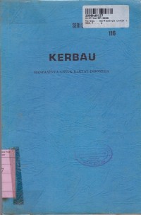 Image of Seri Sumber Daya Alam [116]: Kerbau Manfaatnya untuk Rakyat Indonesia