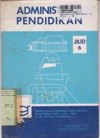 Image of Administrasi Pendidikan: Supervisi dan Evaluasi [Jilid 6]