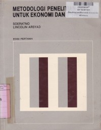 Image of Metodologi Penelitian untuk Ekonomi & Bisnis