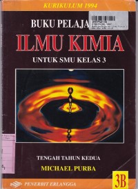 Image of Buku Pelajaran Ilmu Kimia [Jld 3b]: untuk SMU Kls. III