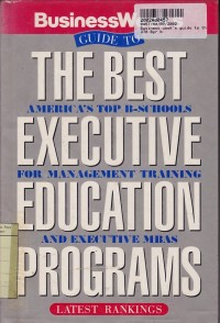 Image of Business Week's Guide to the Best Executive Education  Programs