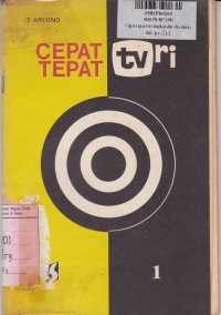 Image of Cepat Tepat TVRI [Jld 1]: Tingkat SLTP - SLTA dengan Jawabannya