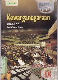 Image of Kewarganegaraan: untuk SMP Kls. IX [KTSP]
