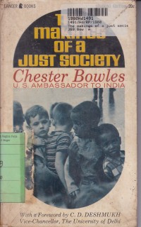 Image of The Makings of a Just Society