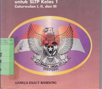 Image of Penuntun Belajar PPKN [1]: untuk SLTP Kls. I Cawu 1, 2 & 3
