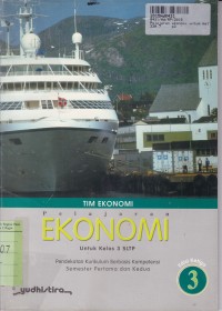 Image of Pelajaran Ekonomi [Jld 3]: untuk  SLTP Kls. III [KBK]