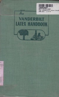Image of The Vanderbilt Latex Handbook