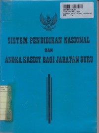 Image of Sistem Pendidikan Nasional dan Angka Kredit Bagi Jabatan Guru