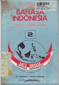 Image of Kunci Bahasa Indonesia: untuk SMP Kls. II [Jilid 2]