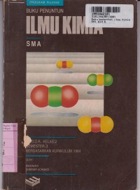 Image of Buku Penuntun [Jld 2a]: Ilmu Kimia untuk SMA Kls. II Sem. 3