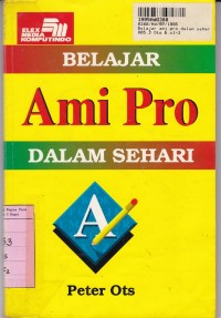 Image of Belajar Ami Pro dalam Sehari