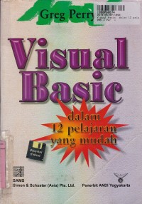 Image of Visual Basic: Dalam 12 Pelajaran yang Mudah