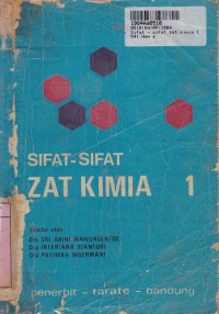 Image of Sifat-sifat [Jld 1]: Zat Kimia