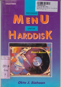 Image of Program Menu untuk Harddisk Direct Access 5.0